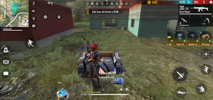 Tips Dan Trik Bertahan Bermain Solo Vs Squad Di Free Fire