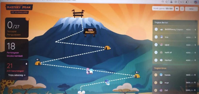 Siswa XB MAN 2 Bantul Uji Pemahaman Lewat Kuis Wayground